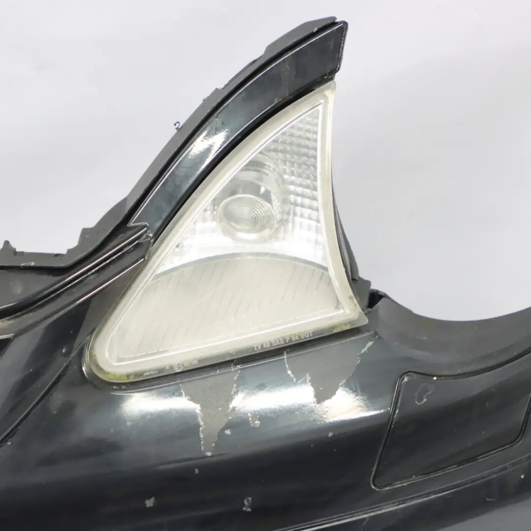 Mercedes W251 Front Bumper AMG Trim Panel Obsidian Black Metallic - 197 - SKU A2518851825-OB - Part number A2518851825