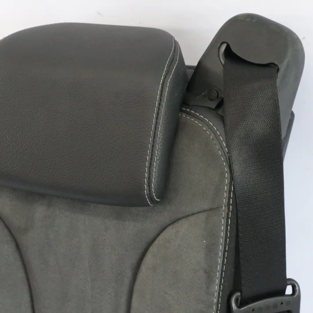 Mercedes W251 Rear Seat Bench Covering Center Microfibre Alcantara Anthracite - SKU A2519201201 - Part number A2519201201