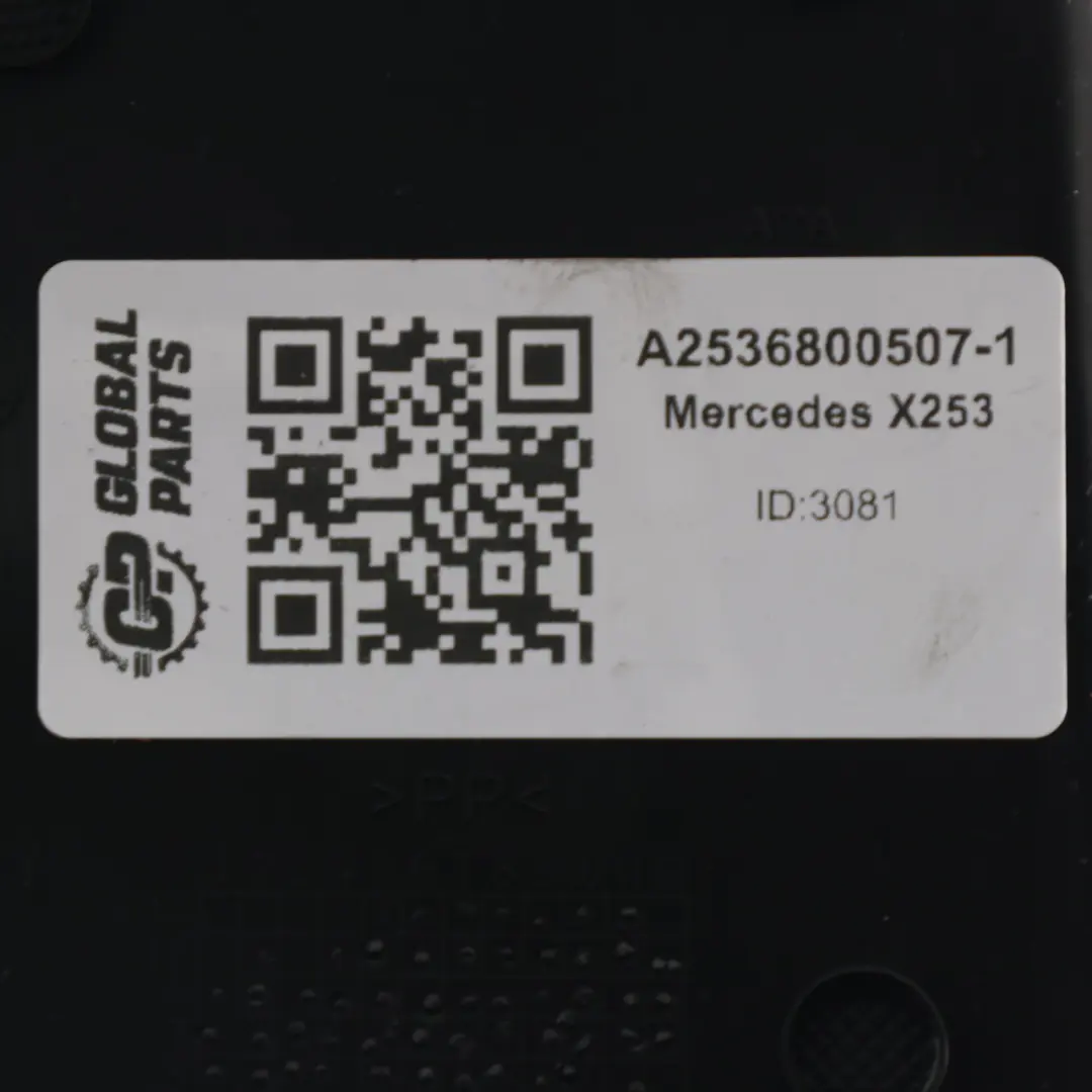 Mercedes X253 Salpicadero Panel Instrumentos Tapa Izquierda Negro - SKU A2536800507-1 - Número de pieza A2536800507