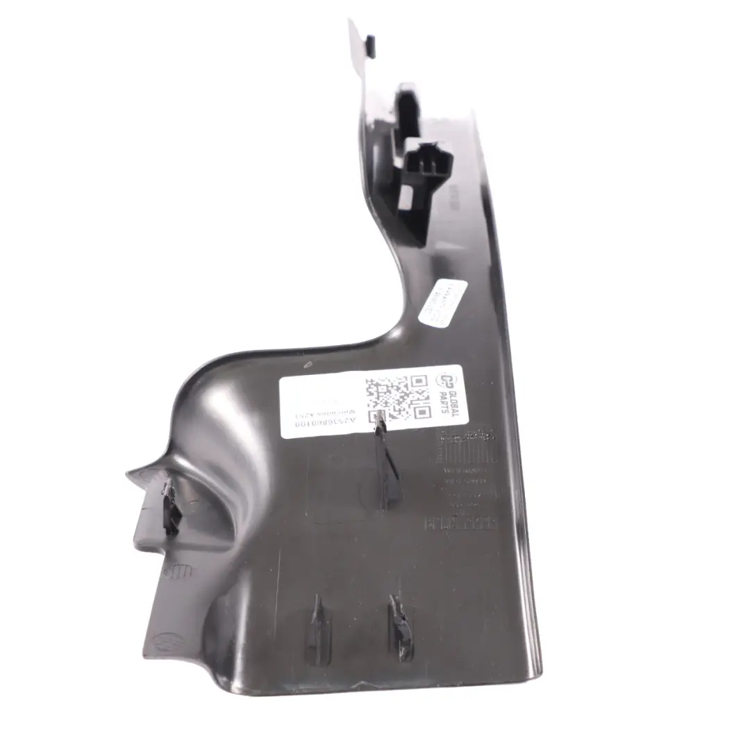  Ingresso Trim Mercedes GLC X253 Coperchio della soglia posteriore sinistra nero - SKU A2536860100 - Numero di parte A2536860100