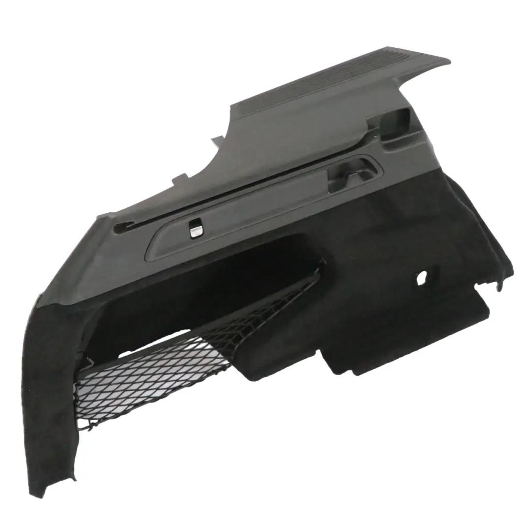 Pannello laterale bagagliaio Mercedes GLC X253 interno sinistro Nero per con numero di parte A2536901401 Pannello laterale bagagliaio Mercedes GLC X253 interno sinistro Nero - SKU A2536901401 - Numero di parte A2536901401