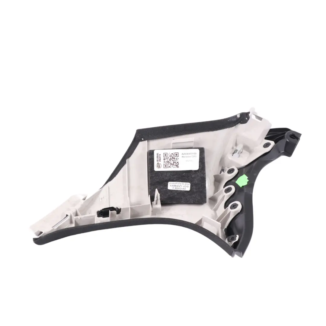 Mercedes C253 Pilastro C Copri pannello rivestimento sinistro Nero - SKU A2536903100 - Numero di parte A2536903100