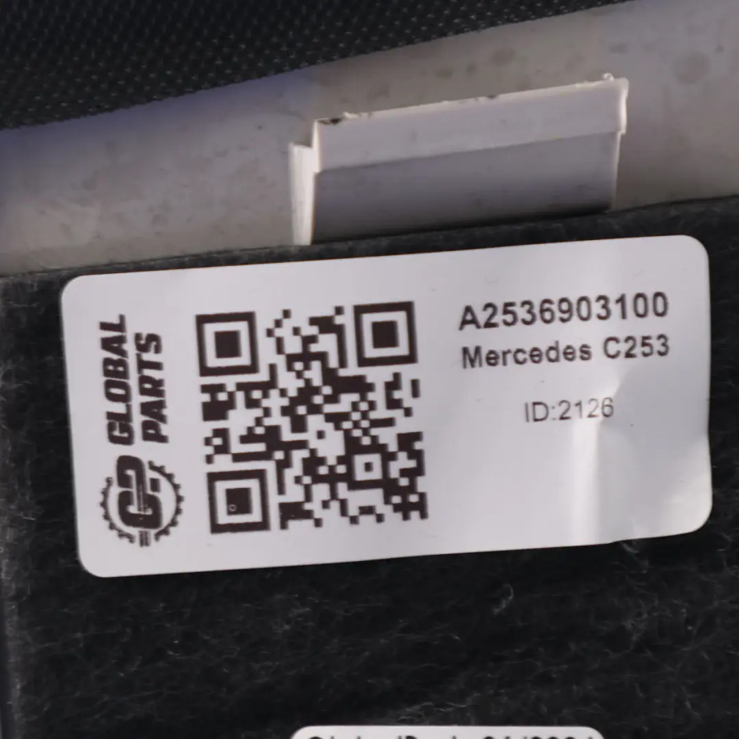 Mercedes C253 Säule C Zierleiste Abdeckung links Schwarz - SKU A2536903100 - Teilenummer A2536903100