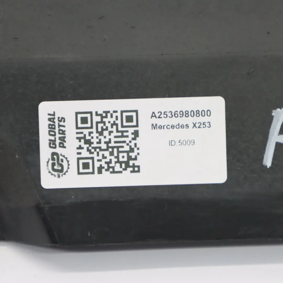 W253 Gonna laterale Striscia soglia sinistra Rivestimento per Mercedes con numero di parte A2536980800 Mercedes W253 Gonna laterale Striscia soglia sinistra Rivestimento - SKU A2536980800 - Numero di parte A2536980800