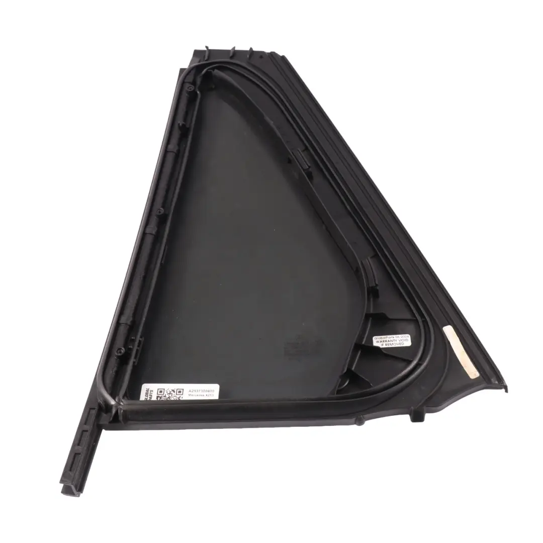 Mercedes GLC X253 Fenster Glas Tür hinten rechts Viertel schwarz AS3 - SKU A2537300400 - Teilenummer A2537300400
