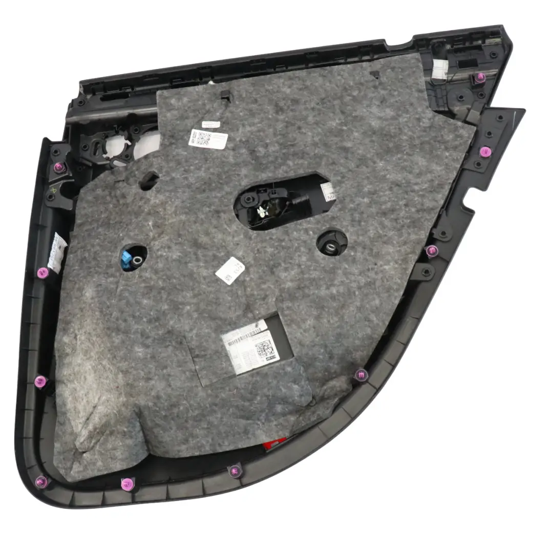 Door Card Trim posteriore sinistro Coperchio Nero per Mercedes W246 con numero di parte A2537308302 Mercedes W246 Door Card Trim posteriore sinistro Coperchio Nero - SKU A2537308302 - Numero di parte A2537308302