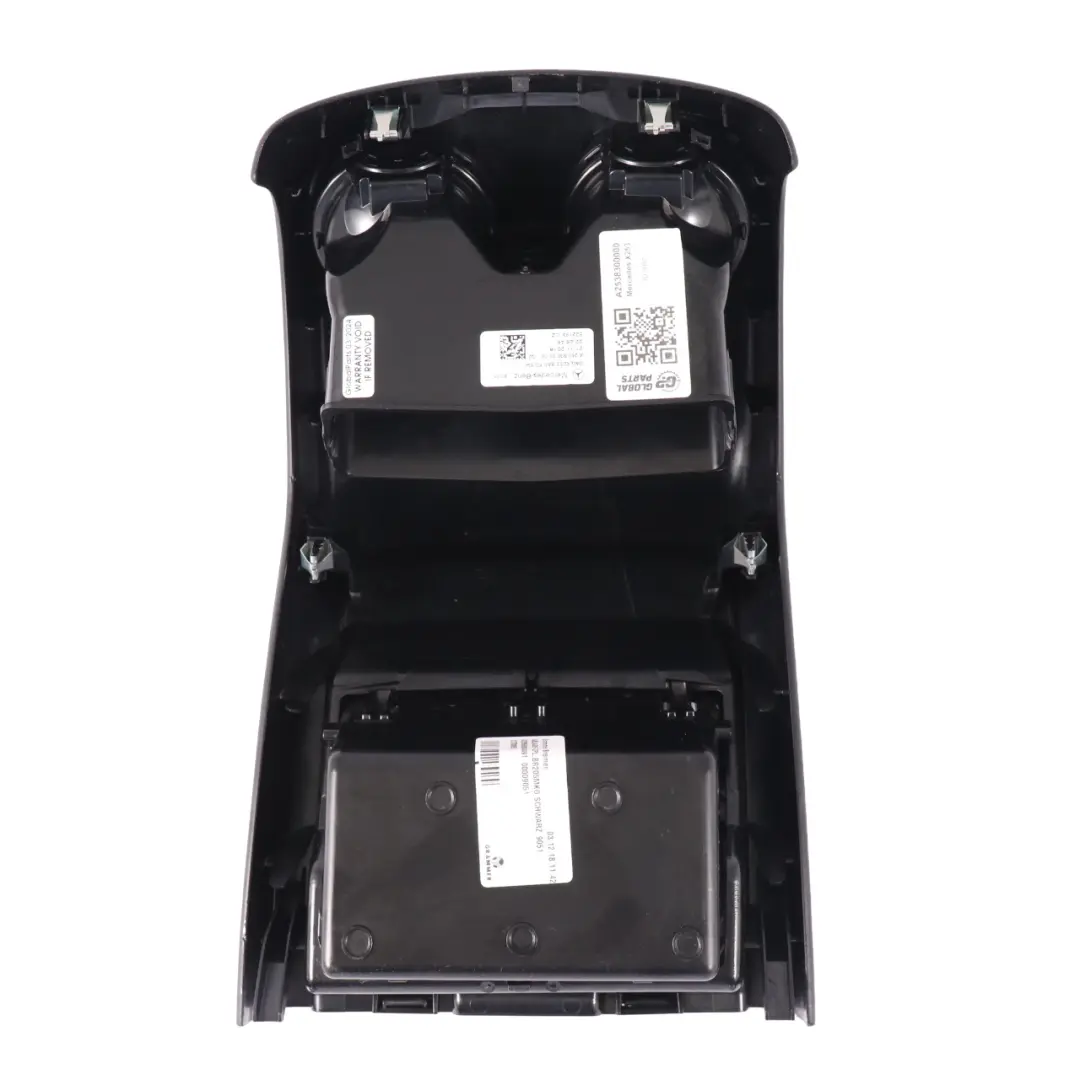  Lüftungsschlitz Verkleidung Mercedes GLC X253 Mittelkonsole Hinten Schwarz - SKU A2538300000 - Teilenummer A2538300000
