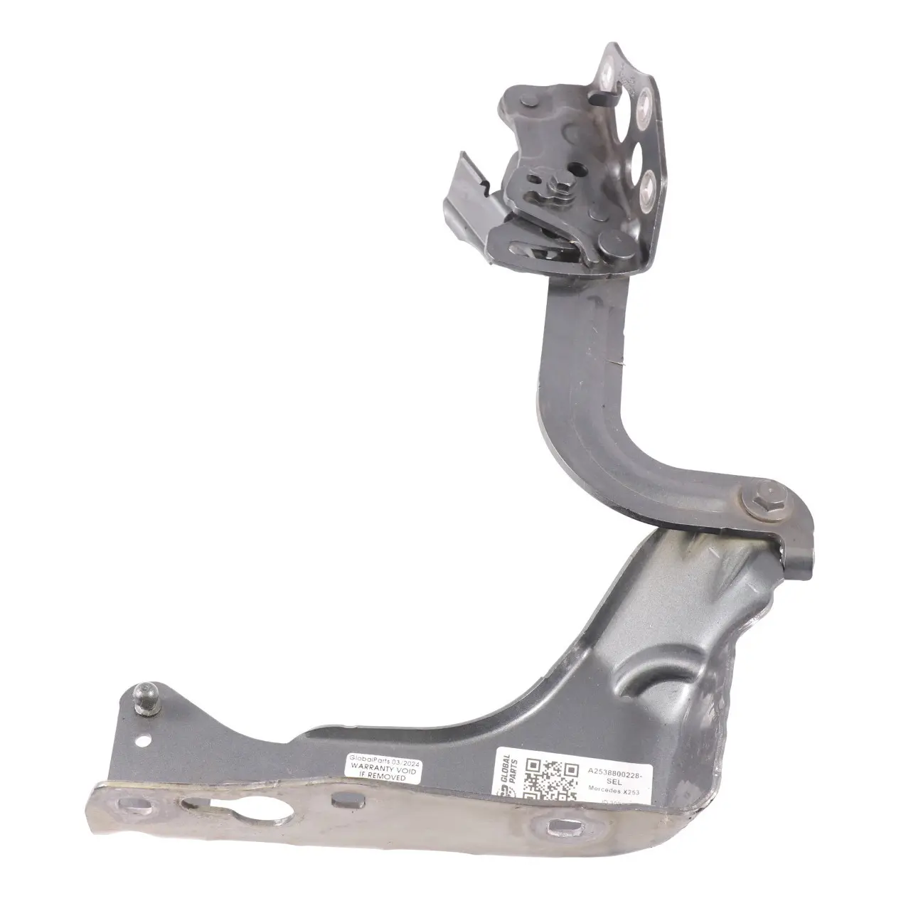 Mercedes GLC X253 Cerniera cofano motore destra Grigio Selenite 992 A2538800228
