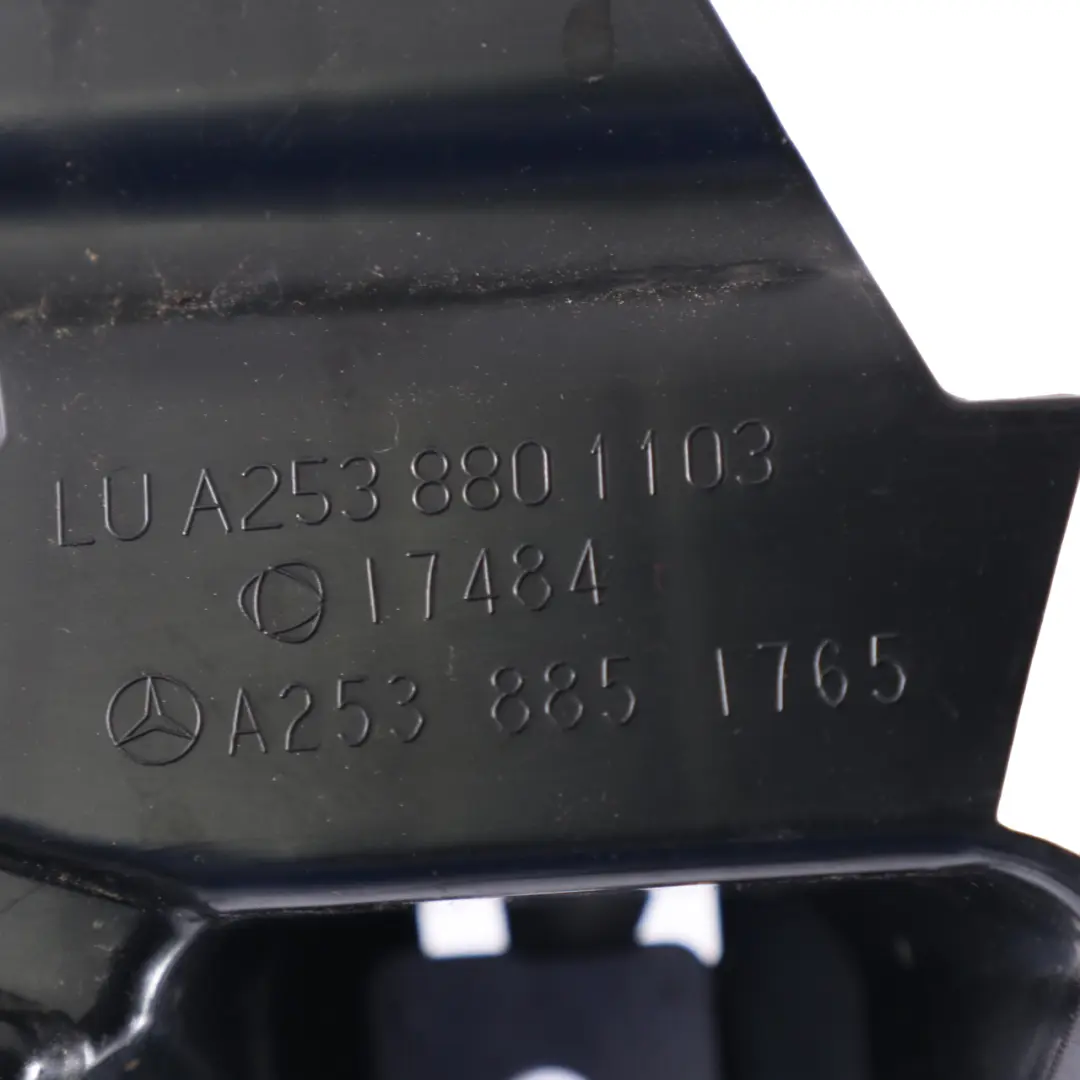 Portaparaurti posteriore sinistro supporto montaggio per Mercedes C253 con numero di parte A2538801103 Mercedes C253 Portaparaurti posteriore sinistro supporto montaggio - SKU A2538801103 - Numero di parte A2538801103