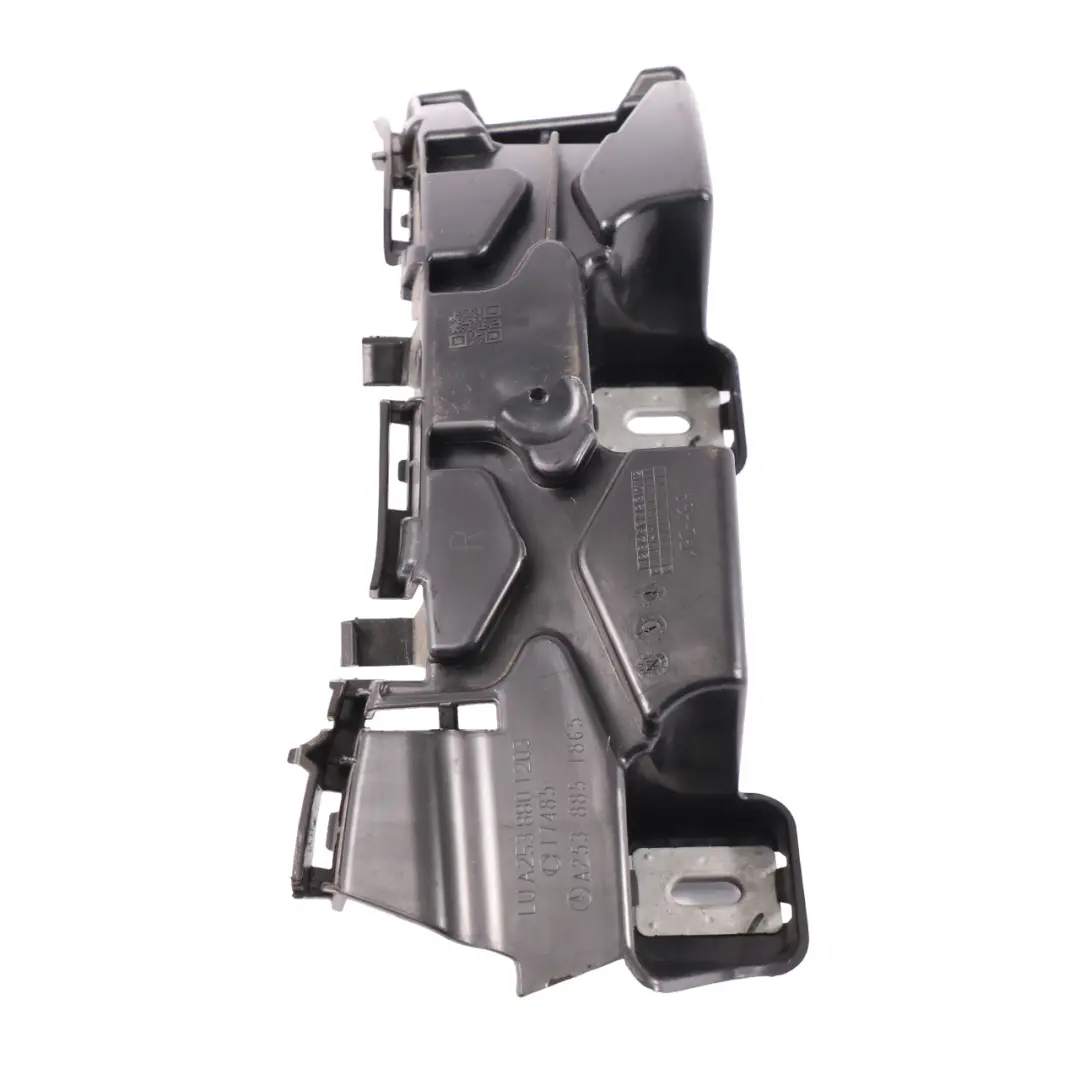 Bumper Mount Bracket Guide Support Right O/S to Mercedes C253 Rear with Part number A2538851865 Mercedes C253 Rear Bumper Mount Bracket Guide Support Right O/S - SKU A2538851865 - Part number A2538851865