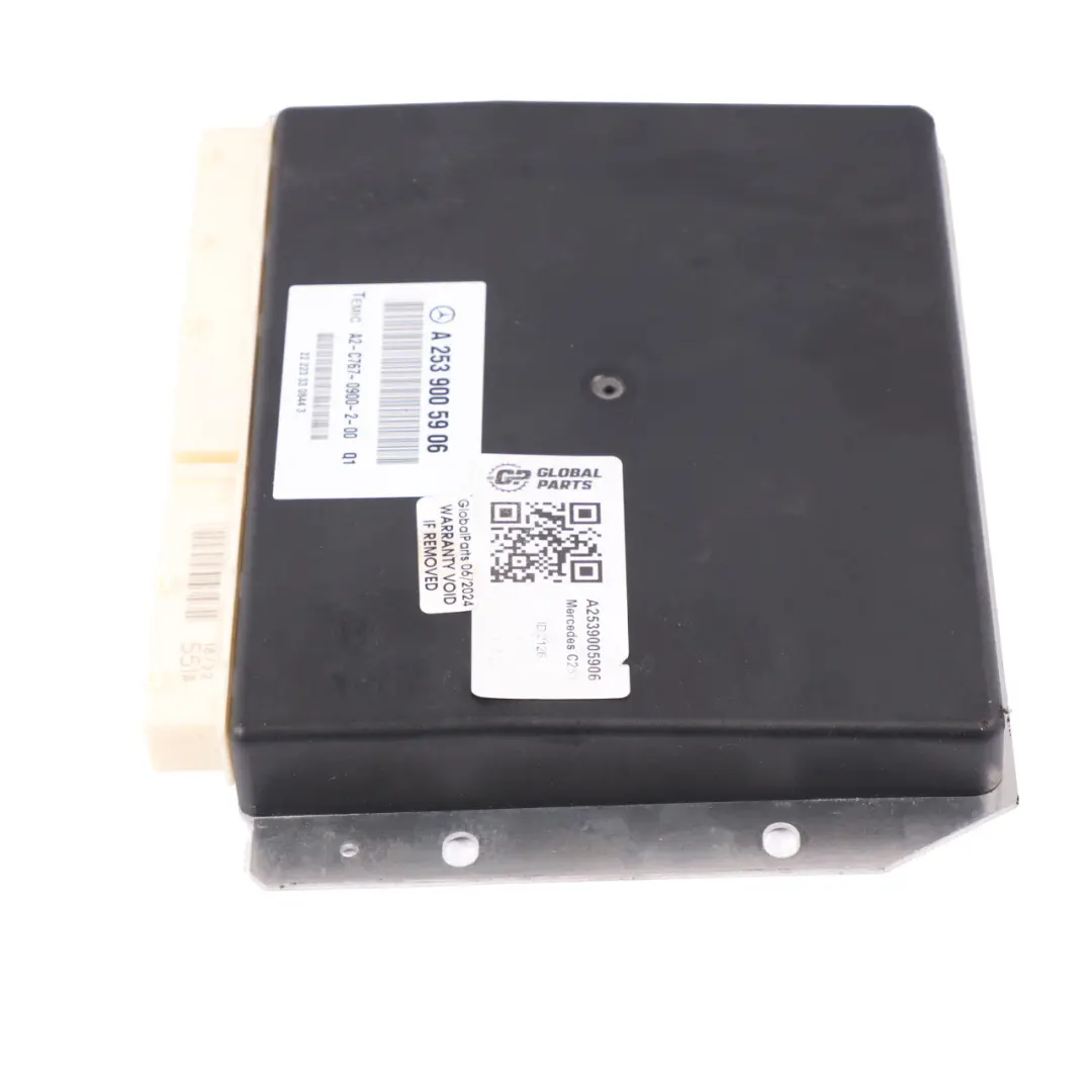 Módulo de control del cuerpo Temic para Mercedes C253 con número de pieza A2539005906 Mercedes C253 Módulo de control del cuerpo Temic - SKU A2539005906 - Número de pieza A2539005906