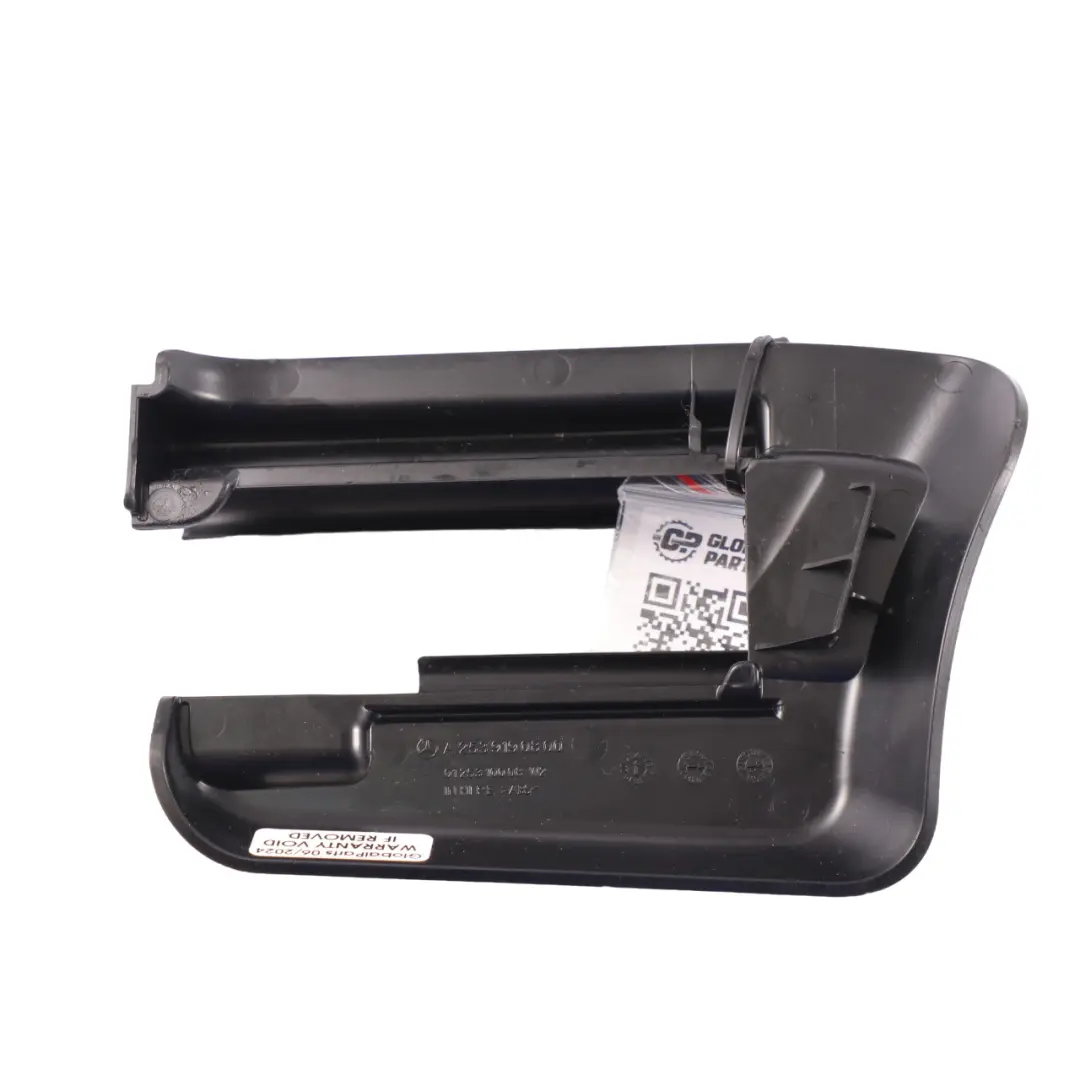 Mercedes C253 Seat Rail Guide Cover Trim Panel Front Right O/S Black - SKU A2539190800 - Part number A2539190800