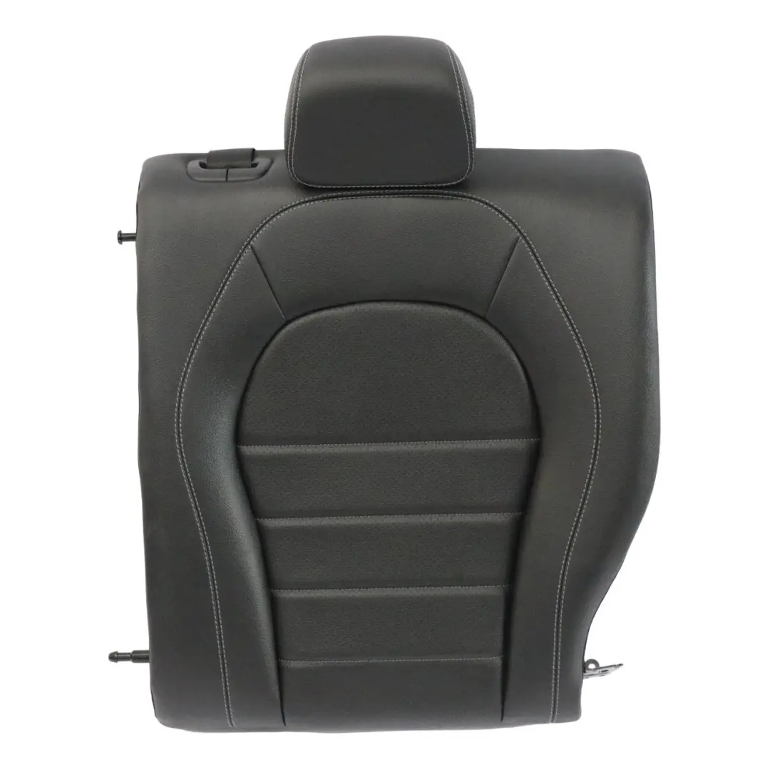 Backrest Left N/S Back Cover Trim Panel Black to Mercedes X253 Rear Seat with Part number A2539202302 Mercedes X253 Rear Seat Backrest Left N/S Back Cover Trim Panel Black - SKU A2539202302 - Part number A2539202302