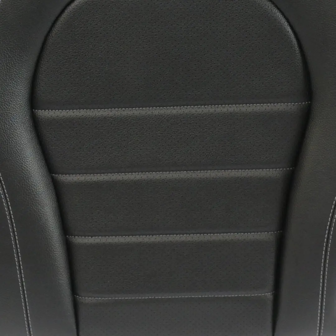Backrest Left N/S Back Cover Trim Panel Black to Mercedes X253 Rear Seat with Part number A2539202302 Mercedes X253 Rear Seat Backrest Left N/S Back Cover Trim Panel Black - SKU A2539202302 - Part number A2539202302