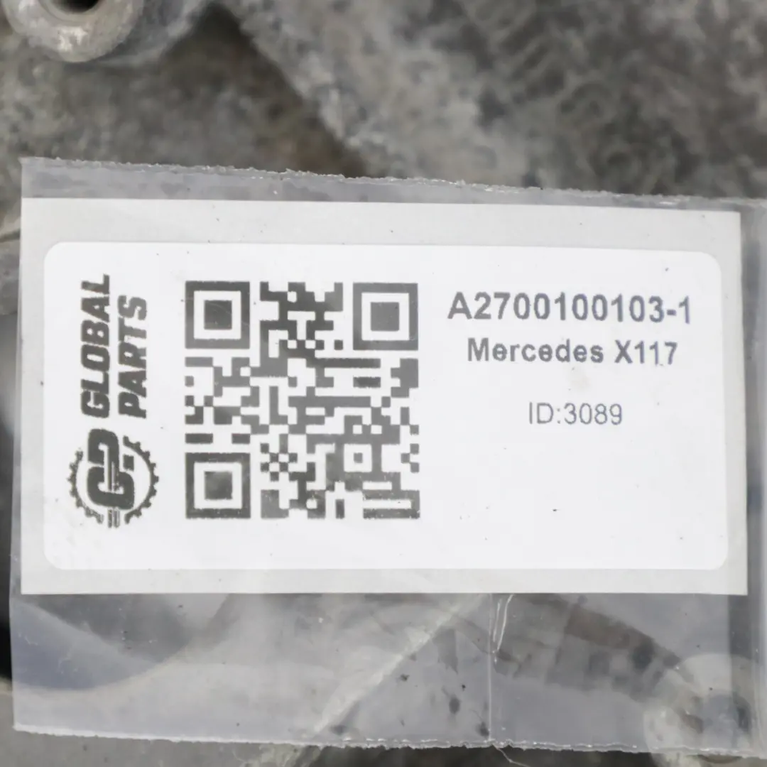  Cache soupape Mercedes X117 CLA 250 Essence M270 Couvre culasse - SKU A2700100103-1 - Numéro de pièce A2700100103