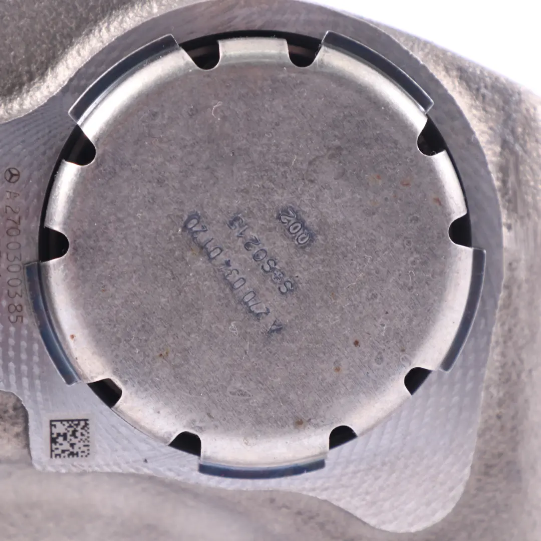 Eje de equilibrado Mercedes X117 Gasolina M270 Carcasa del equilibrador dinámico para con número de pieza A2700300900 Eje de equilibrado Mercedes X117 Gasolina M270 Carcasa del equilibrador dinámico - SKU A2700300900 - Número de pieza A2700300900