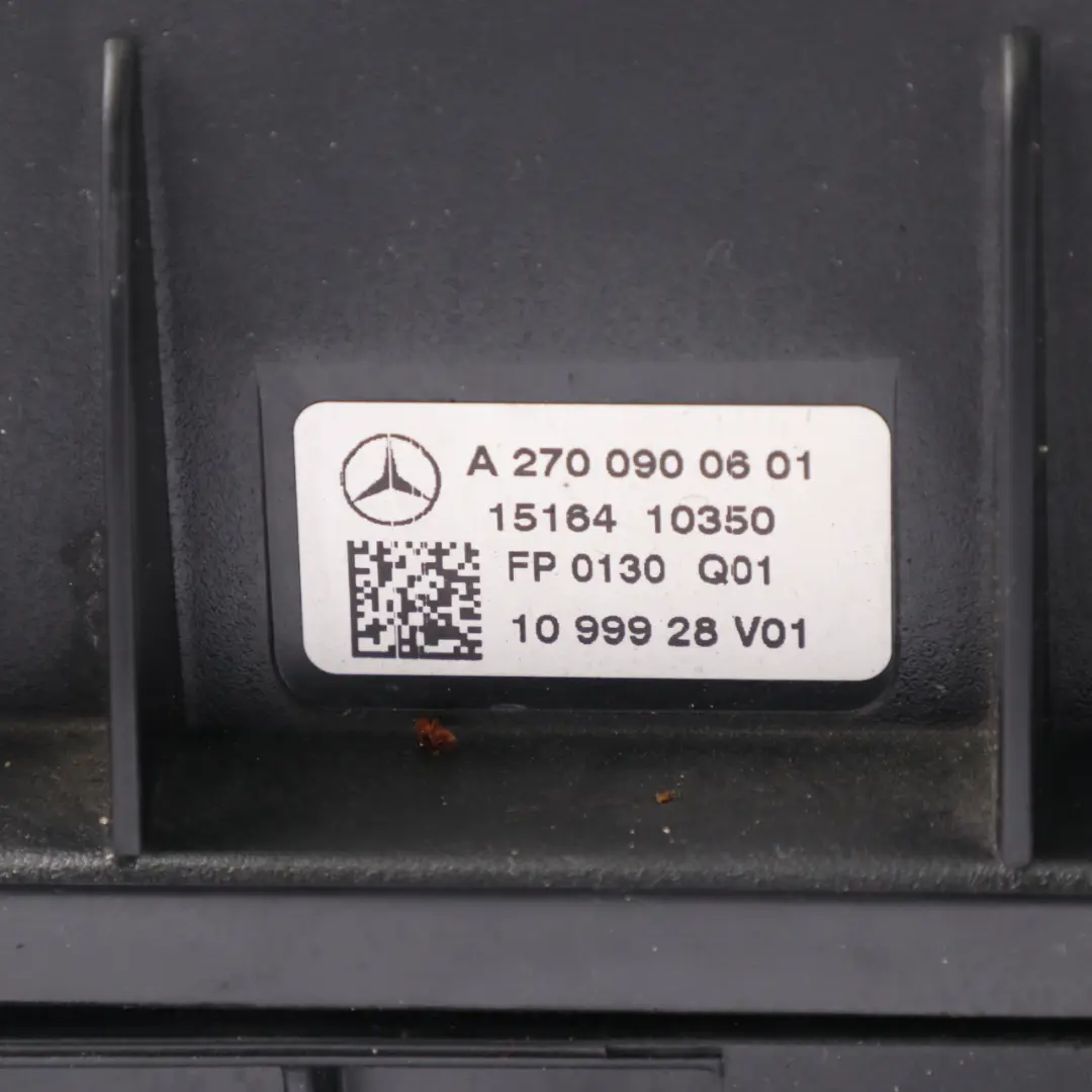  Filtre air Mercedes W176 W246 Silencieux d'admission Couvercle boîte - SKU A2700900601 - Numéro de pièce A2700900601