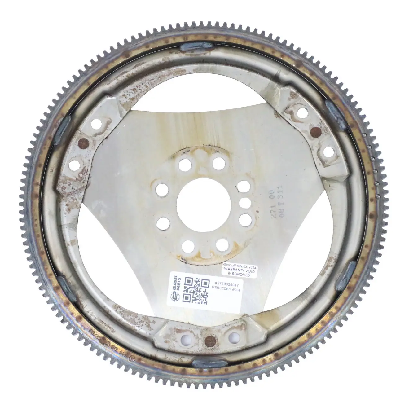 Volant d'inertie Mercedes W204 Petrol M271 Volant d'inertie Couronne A2710320047