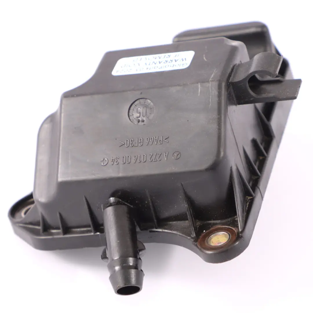 OM272 Crankase Breather Oil Separator to Mercedes SLK R171 Petrol with Part number A2720160034 Mercedes SLK R171 Petrol OM272 Crankase Breather Oil Separator - SKU A2720160034 - Part number A2720160034