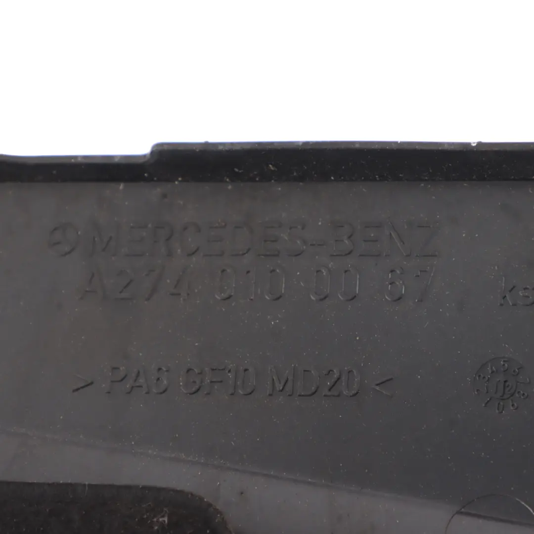 M274 Osłona Pokrywa Silnika do Mercedes W204 C207 W212 o numerze A2740100067 Mercedes W204 C207 W212 M274 Osłona Pokrywa Silnika - SKU A2740100067 - Numer Części A2740100067