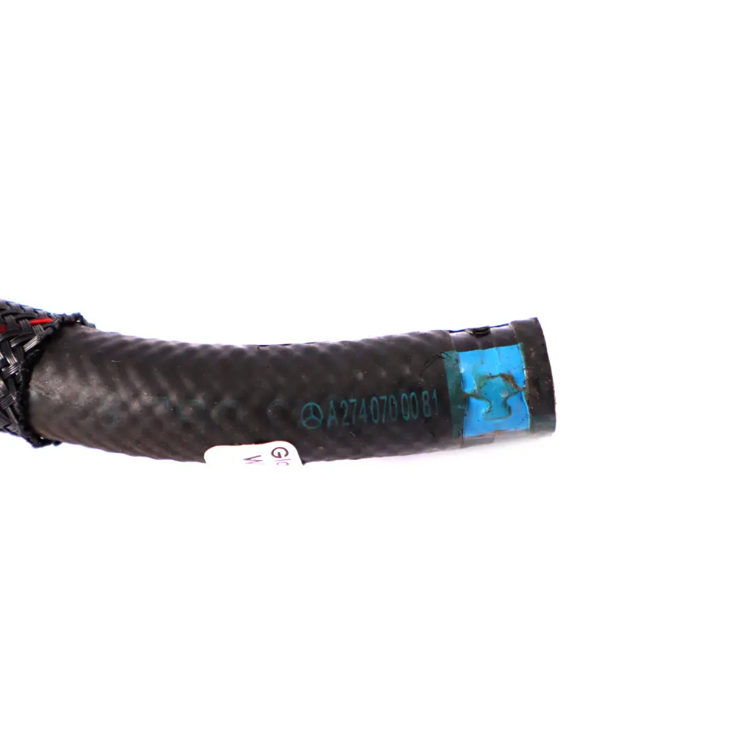 Mercedes W204 W212 M274 Linea carburante Tubo alta pressione pompa - SKU A2740700081 - Numero di parte A2740700081