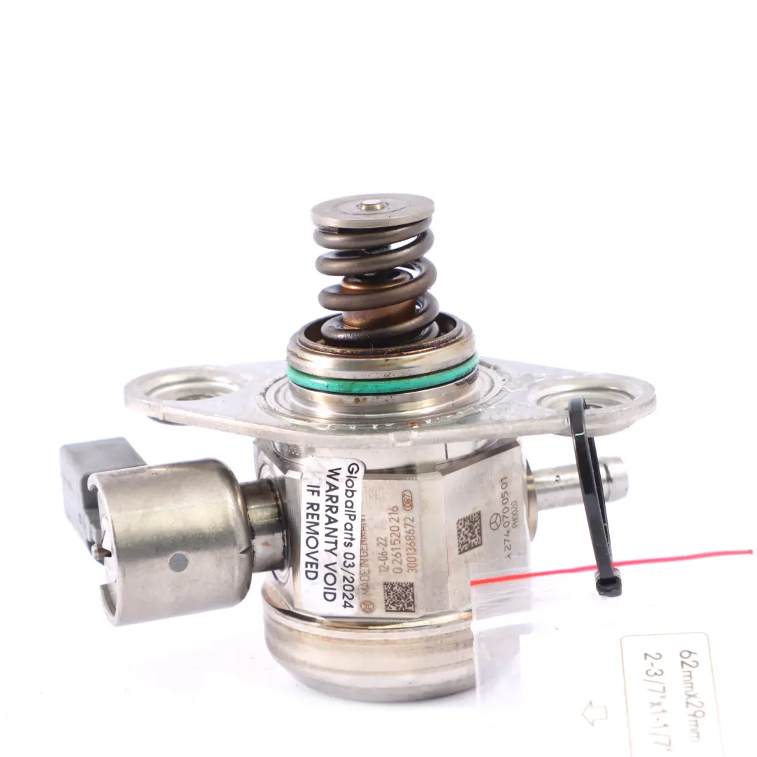 Mercedes W204 W205 W212 W213 C207 High Pressure Petrol Fuel Pump - SKU A2740700501 - Part number A2740700501