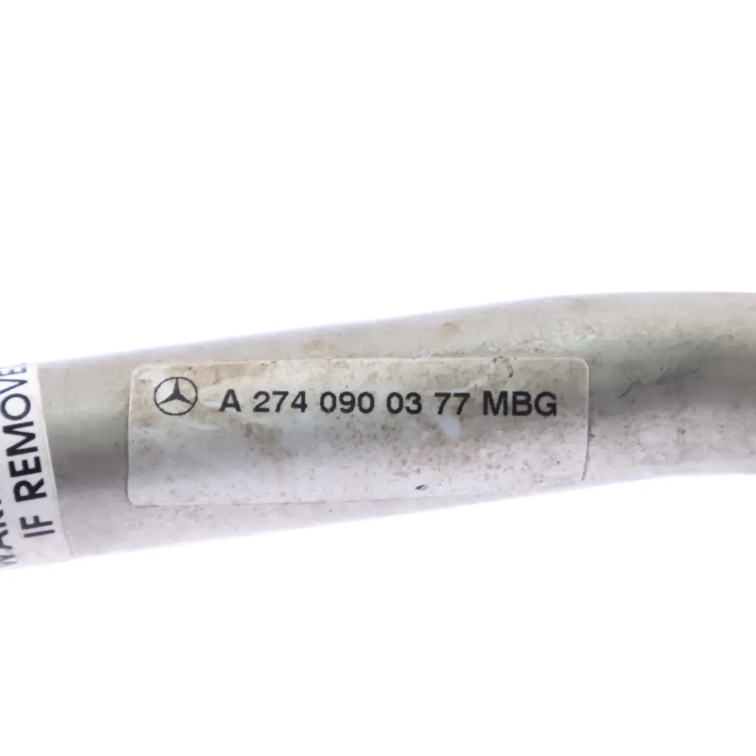 Mercedes W204 W212 turbocompressore Turbo olio ritorno linea tubo - SKU A2740900377 - Numero di parte A2740900377