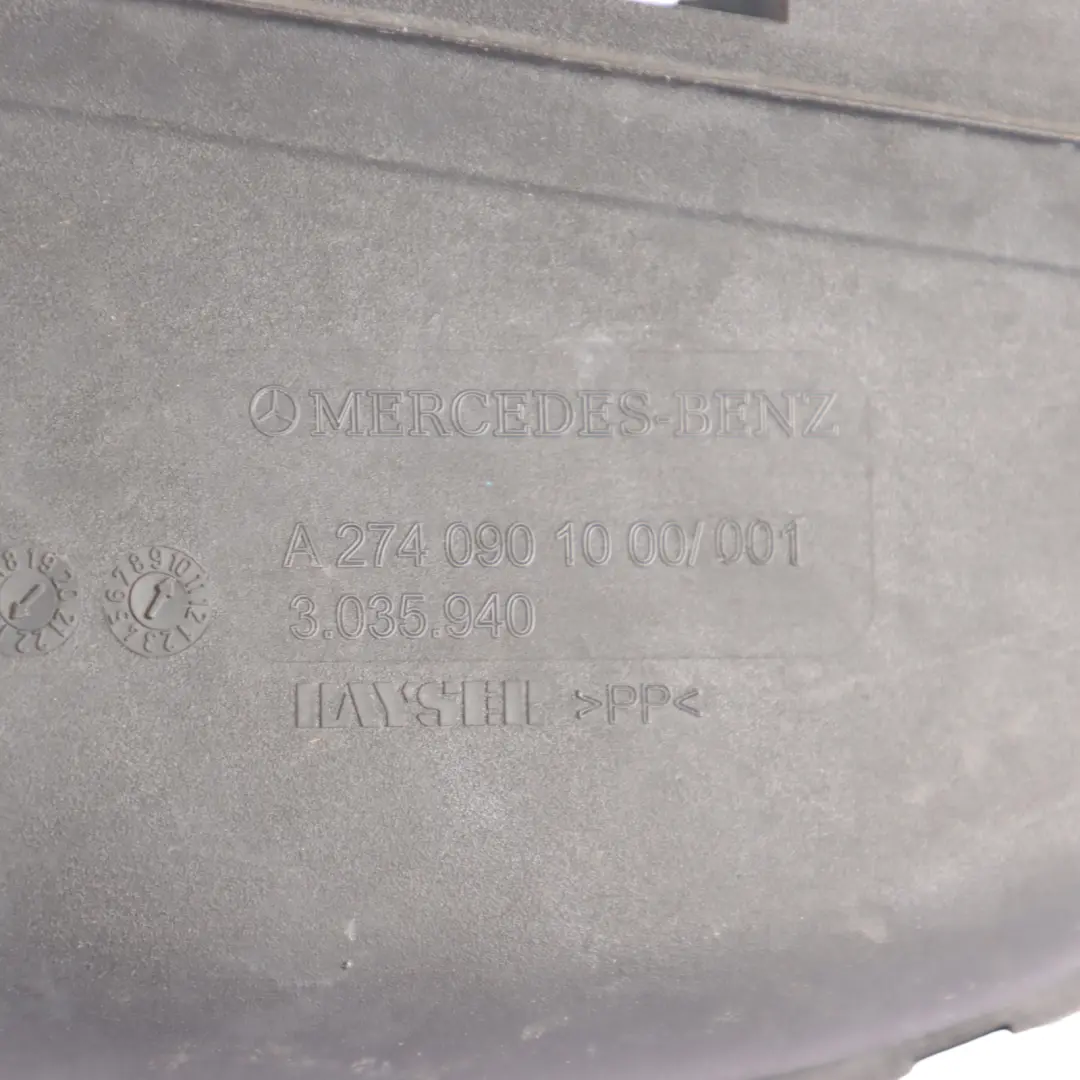 Mercedes W205 Tuyau d'admission d'air pour essence - SKU A2740901000 - Numéro de pièce A2740901000