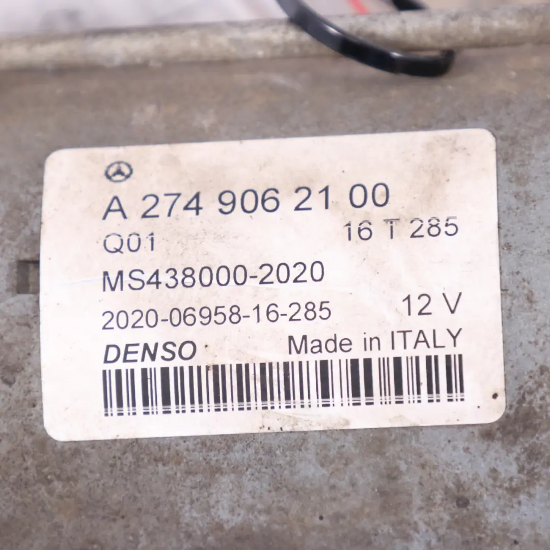  Moteur De Démarrage Mercedes W213 C238 C253 Moteur - SKU A2749062100 - Numéro de pièce A2749062100