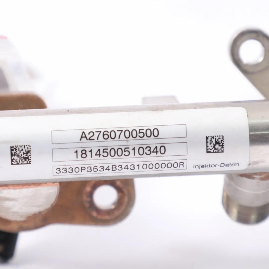 Mercedes W166 Distribuidor de Combustible Rail Derecho - SKU A2760781345 - Número de pieza A2760781345