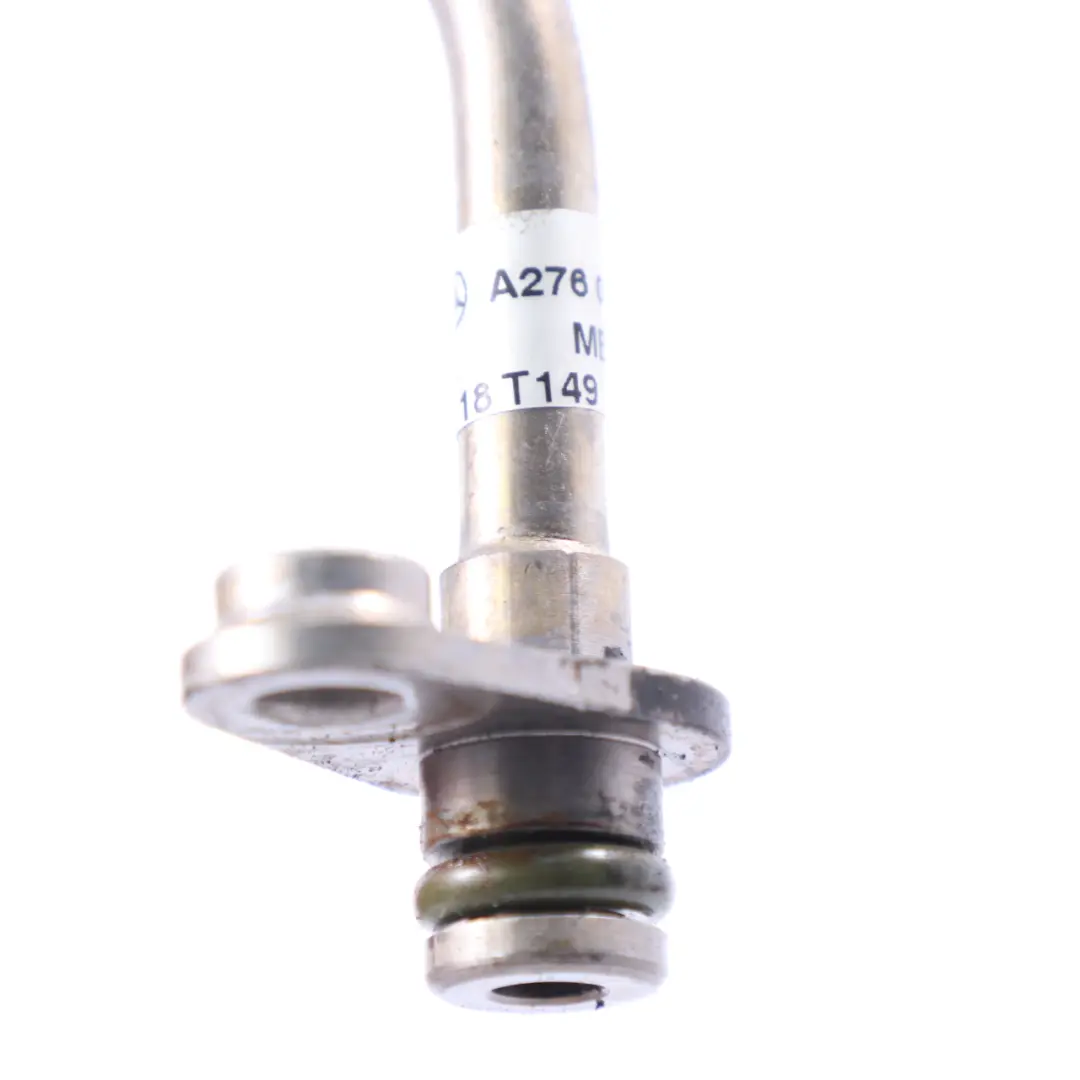Turbocharger Oil Feed Pipe Hose Lubrication to Mercedes W205 M276 Turbo with Part number A2760900377 Mercedes W205 M276 Turbo Turbocharger Oil Feed Pipe Hose Lubrication - SKU A2760900377 - Part number A2760900377