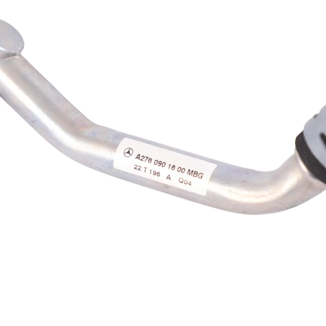 M276.820 Return Oil Pipe Line Hose Turbocharger to Mercedes W213 with Part number A2760901600 Mercedes W213 M276.820 Return Oil Pipe Line Hose Turbocharger - SKU A2760901600-1 - Part number A2760901600