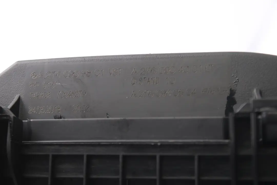 Filtro Aria Scatola Alloggiamento Destra per Mercedes W205 W212 M276 con numero di parte A2760904001 Mercedes W205 W212 M276 Filtro Aria Scatola Alloggiamento Destra - SKU A2760904001 - Numero di parte A2760904001