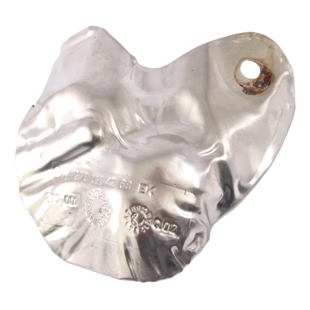 termico Mercedes W205 W212 W213 M276 Piastra protezione turbo per Scudo con numero di parte A2760964268 Scudo termico Mercedes W205 W212 W213 M276 Piastra protezione turbo - SKU A2760964268 - Numero di parte A2760964268