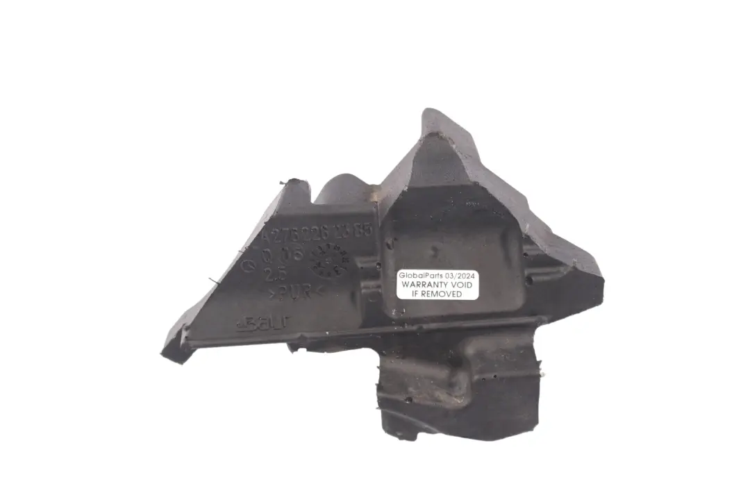 Mercedes W212 M276 Motor Escudo calor Aislamiento térmico Cubierta A2762262385 - SKU A2762260500 - Número de pieza A2762260500