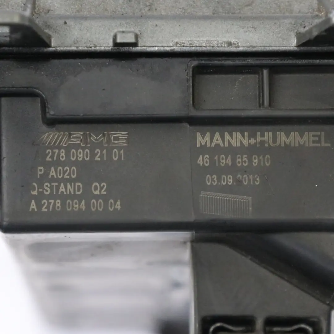 Mercedes W212 AMG Benzyna OM157 Obudowa Filtra Powietrza Lewa - SKU A2780902101 - Numer Części A2780902101