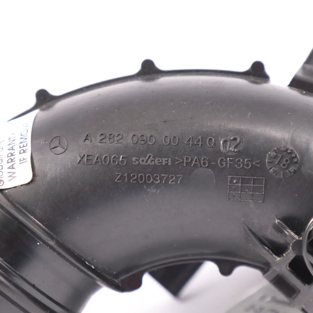 M282 Tubo di aspirazione dell'aria per Mercedes W177 con numero di parte A2820905700 Mercedes W177 M282 Tubo di aspirazione dell'aria - SKU A2820905700 - Numero di parte A2820905700