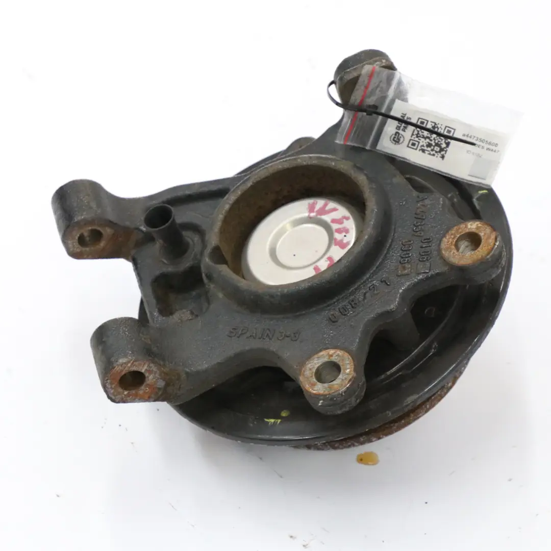 Soporte Rueda Suspensión Montaje Cubo Rueda Trasero Derecho para Mercedes Vito W447 con número de pieza A4473505800 Mercedes Vito W447 Soporte Rueda Suspensión Montaje Cubo Rueda Trasero Derecho - SKU A4473505800 - Número de pieza A4473505800