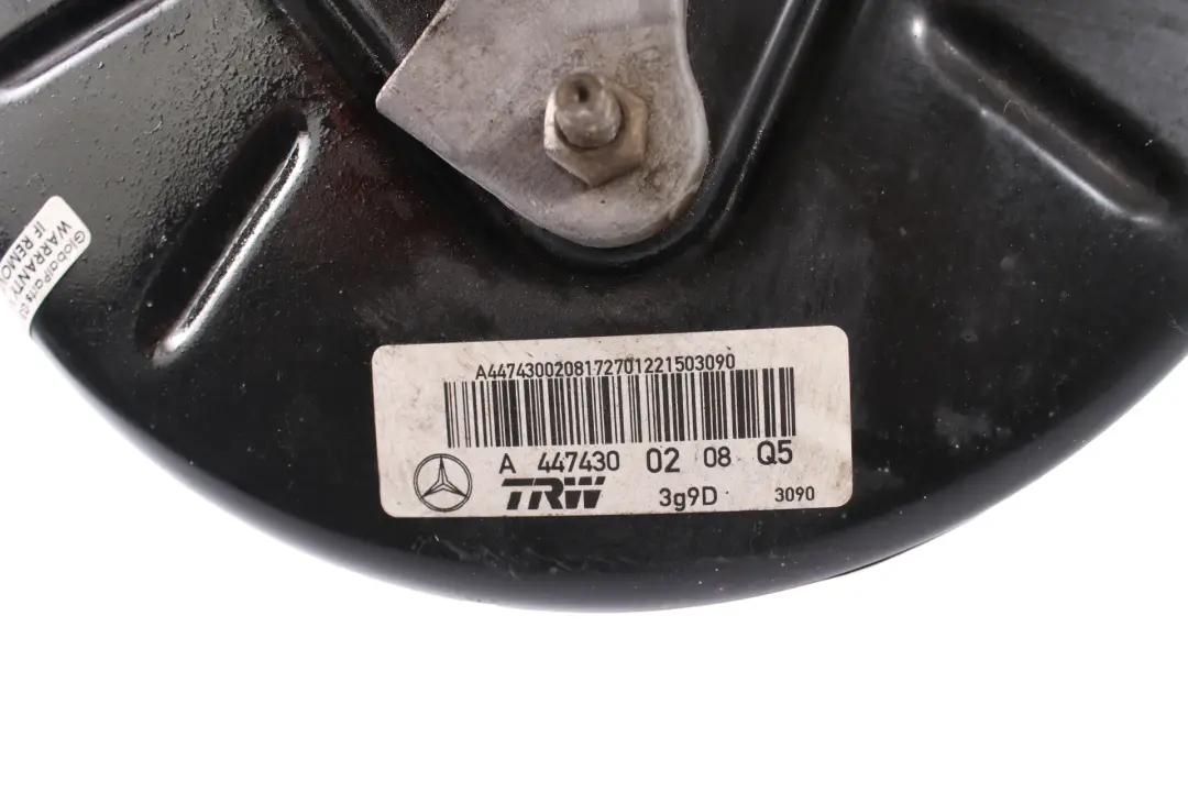 Mercedes Vito W447 Brake Servo Booster Master Cylinder Module - SKU rhd-A4474300208 - Part number A4474300208