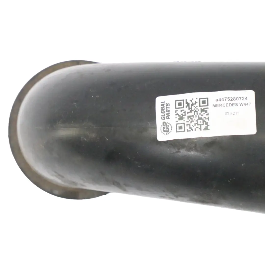  Condotto d'aria Mercedes W447 OM651 Scatola filtro aria ingresso - SKU A4475280724 - Numero di parte A4475280724