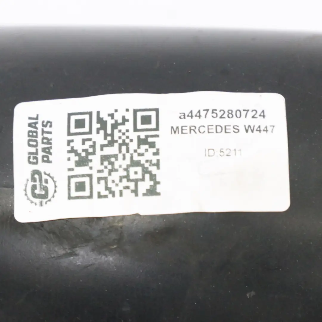 Condotto d'aria Mercedes W447 OM651 Scatola filtro aria ingresso per con numero di parte A4475280724 Condotto d'aria Mercedes W447 OM651 Scatola filtro aria ingresso - SKU A4475280724 - Numero di parte A4475280724