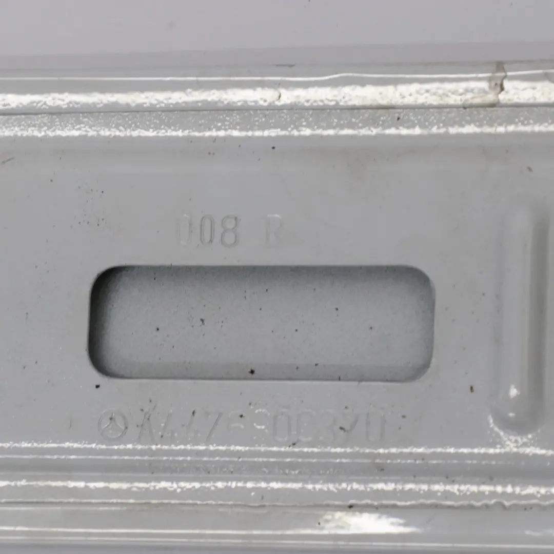Mercedes W447 Sliding Door Right O/S Moulding Strip Rail Cover Arctic White 9147 - SKU A4476900370-ARW - Part number A4476900370