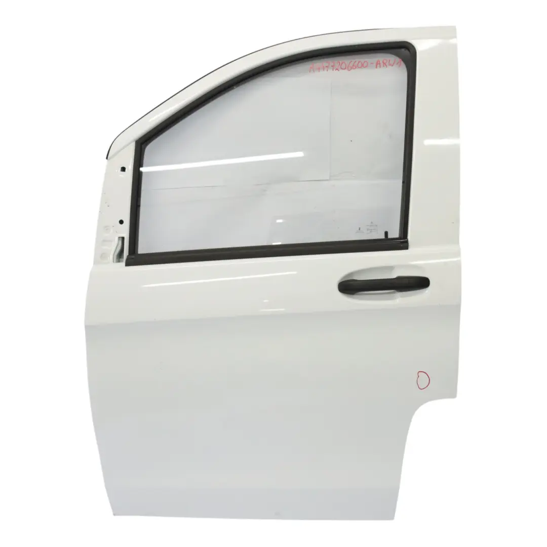 Porta anteriore sinistra Classe V Bianco Artico - 9147 per Mercedes W447 con numero di parte A4477206600 Mercedes W447 Porta anteriore sinistra Classe V Bianco Artico - 9147 - SKU A4477206600-ARW1 - Numero di parte A4477206600