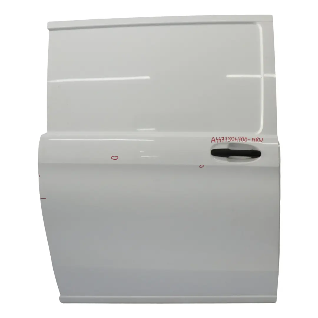 Door Rear Right O/S Sliding Side Door Arctic White - 9147 to Mercedes W447 with Part number A4477304700 Mercedes W447 Door Rear Right O/S Sliding Side Door Arctic White - 9147 - SKU A4477304700-ARW - Part number A4477304700