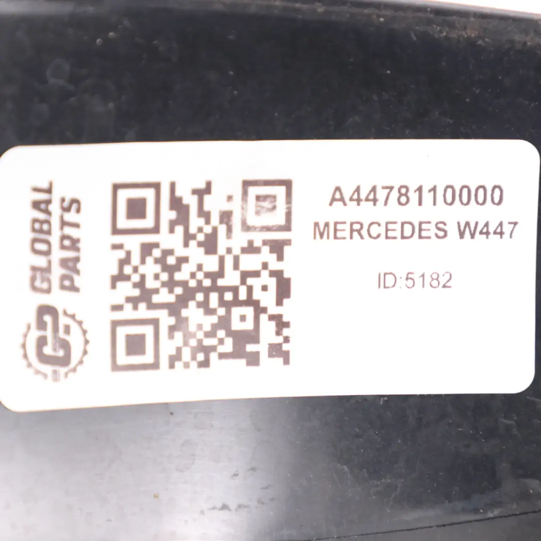 Mercedes Vito W447 Espejo Retrovisor Carcasa Tapa Izquierda - SKU A4478110000 - Número de pieza A4478110000