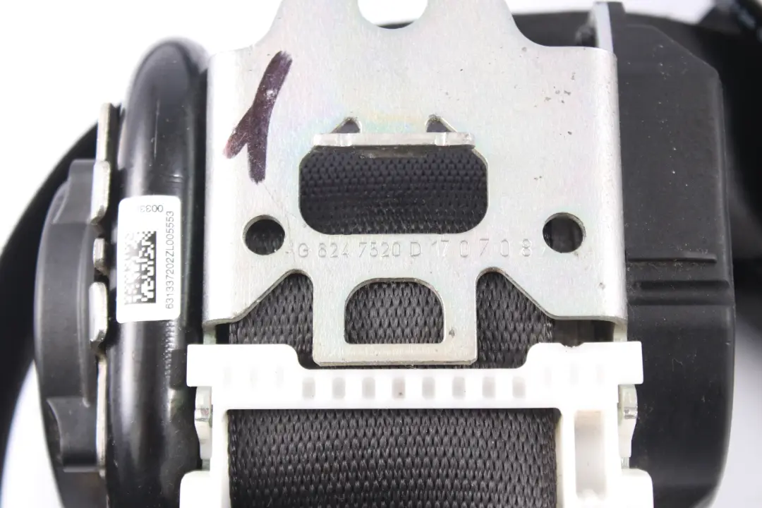 Belt Upper Front Right O/S Seatbelt Black to Mercedes Vito W447 Seat with Part number A4478603785 Mercedes Vito W447 Seat Belt Upper Front Right O/S Seatbelt Black - SKU A4478603785 - Part number A4478603785