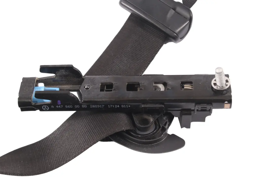 Mercedes Vito W447 Seat Belt Upper Front Right O/S Seatbelt Black - SKU A4478603785 - Part number A4478603785