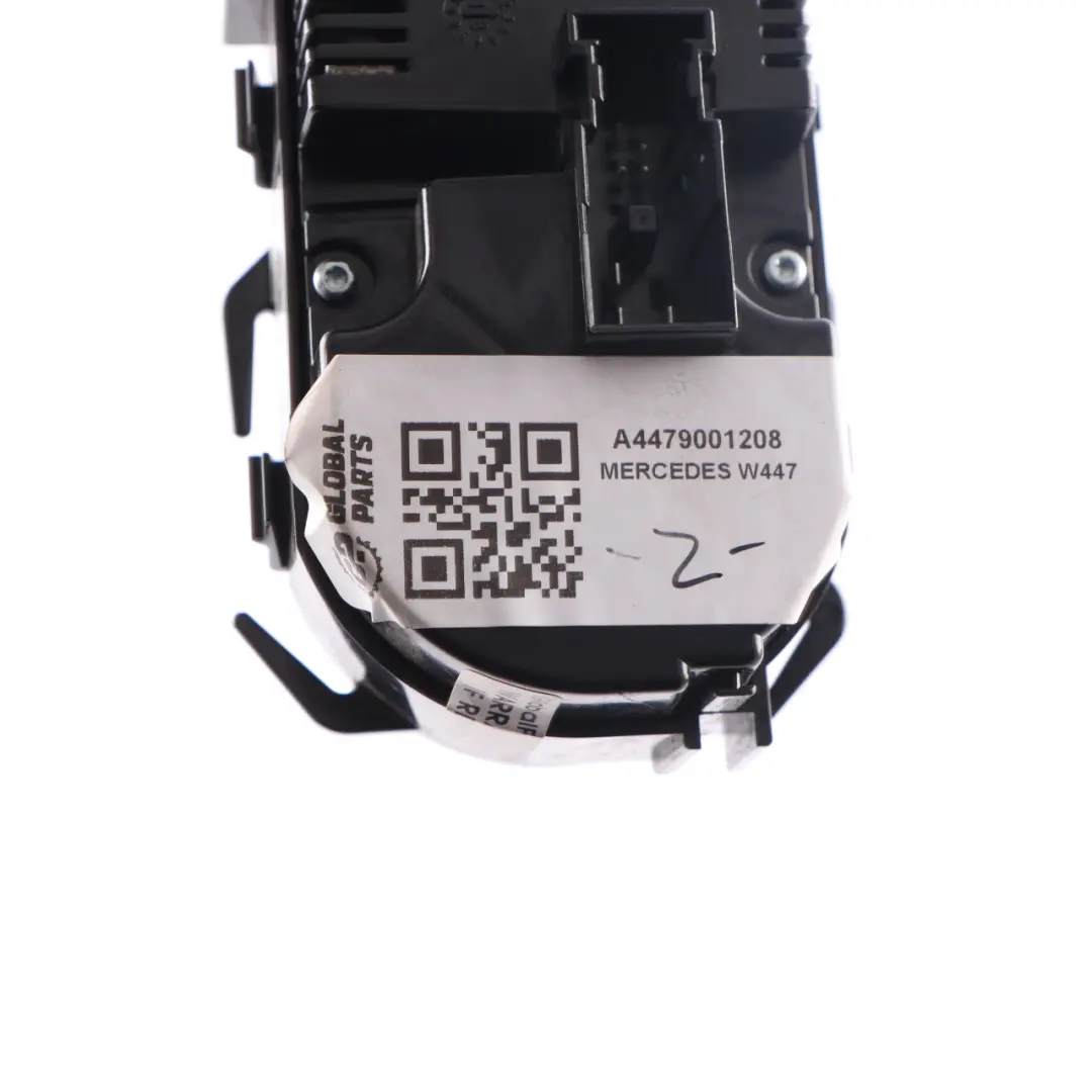  Blower Panel Mercedes Vito W447 Dashboard Heater A/C Control Switch - SKU A4479001208 - Part number A4479001208