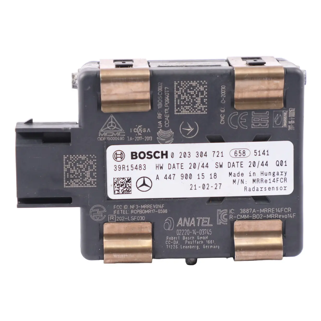 Mercedes W447 W448 Moduł Radar Distronic Kontroli Odległości A4479001518