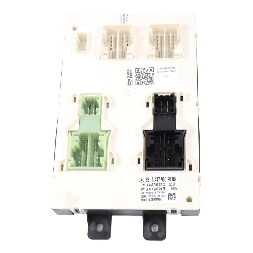 Mercedes Vito W447 Fuse Box Relay Control Unit Electric Module SAM - SKU A4479009609 - Part number A4479009609